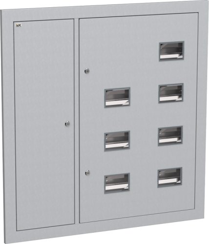 Щит этажный встраеваемый IEK LIGHT ЩЭ-7-Э-P 7кв. (1000х950х110см) с монтажной панелью картинка 